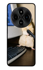 Hacker Hamster Poco M7 5G Glass Case