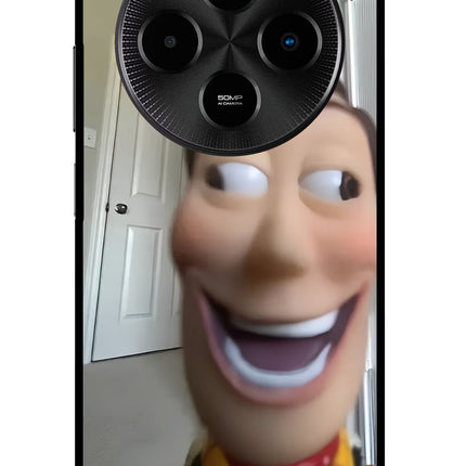 Side Eye Woody Poco M7 5G Glass Case