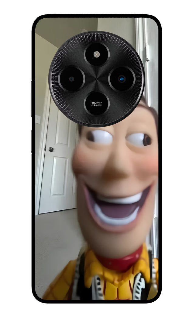 Side Eye Woody Poco M7 5G Glass Case