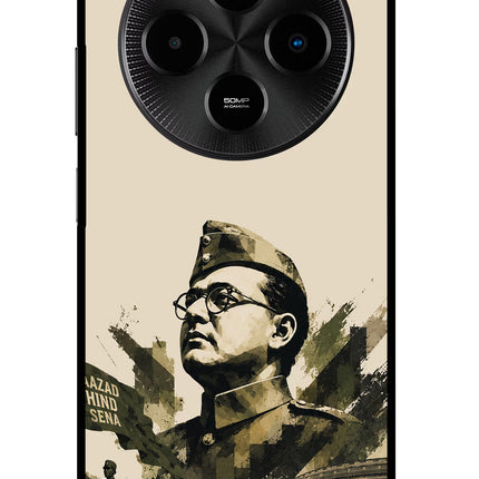 Netaji Rising Poco M7 5G Glass Case