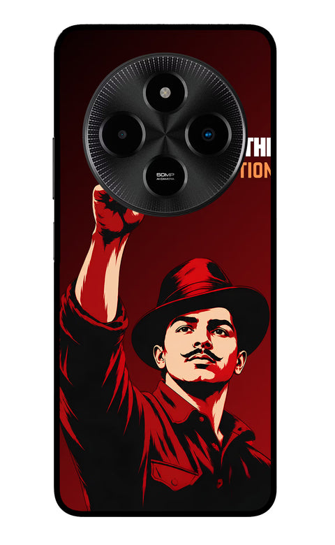 Bhagat Singh Revolution Poco M7 5G Glass Case