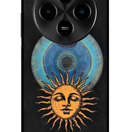 Divine Sun Poco M7 5G Glass Case