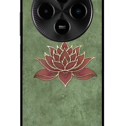Lotus Grace Poco M7 5G Glass Case