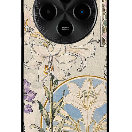 White Lily Poco M7 5G Glass Case