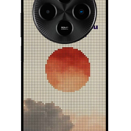 Pixel Sun Poco M7 5G Glass Case
