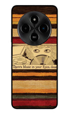 Vinyl Stripes Poco M7 5G Glass Case