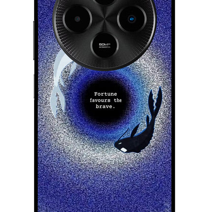 Dark Koi Poco M7 5G Glass Case