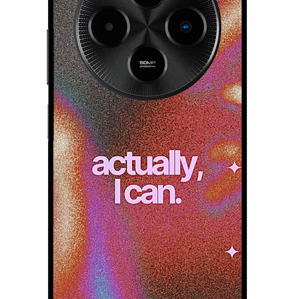 Pink Aura Poco M7 5G Glass Case
