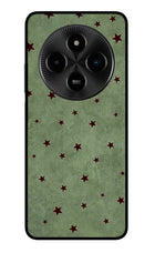 Green Stars Poco M7 5G Glass Case
