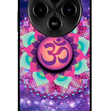 Om Purple Poco M7 5G Pop Case by Casekaro