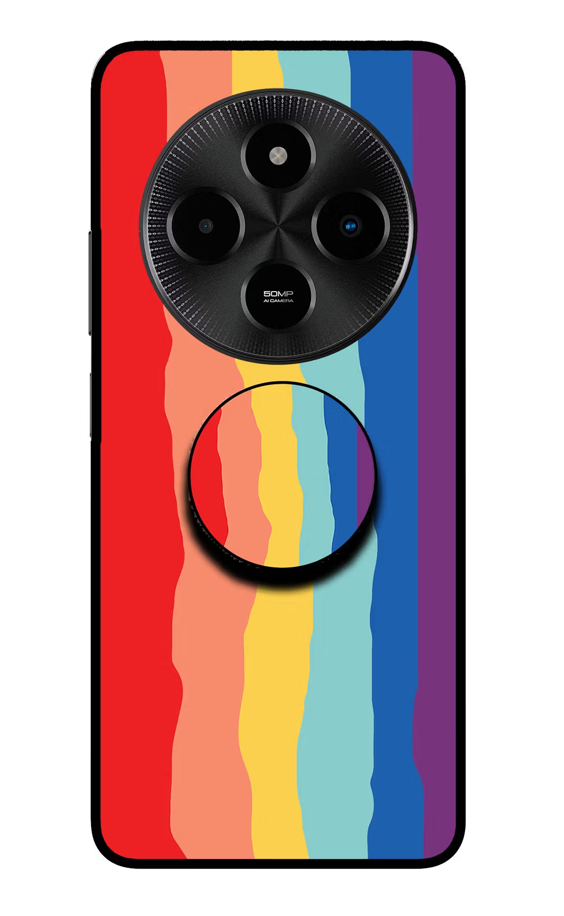 Rainbow Poco M7 5G Pop Case by Casekaro