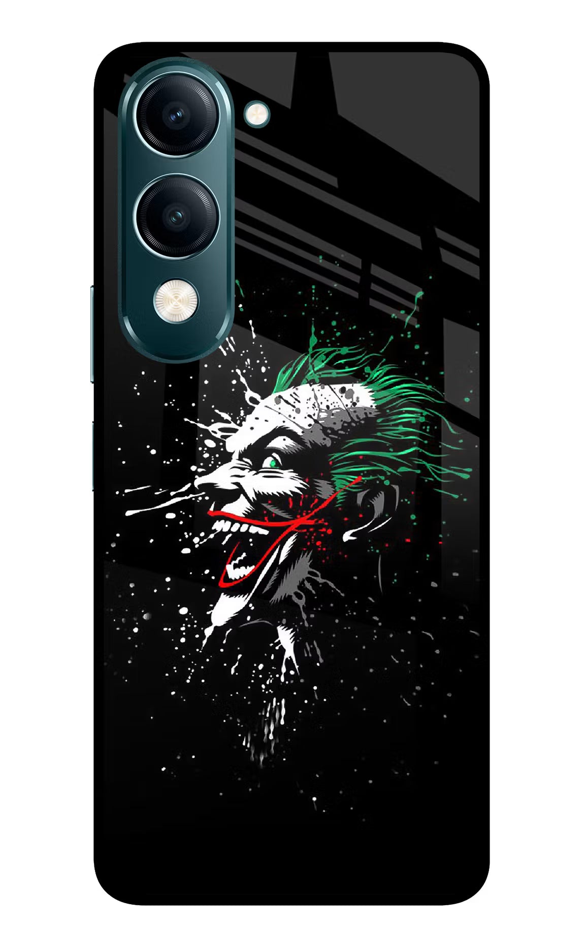 Joker Vivo Y19s 5G Glass Case Back Cover by Casekaro