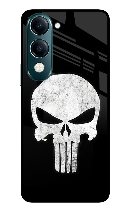 Punisher Skull Vivo Y19s 5G Glass Case