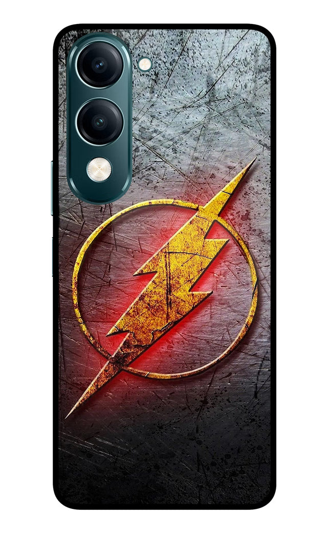 Flash Vivo Y19s 5G Glass Case Back Cover by Casekaro