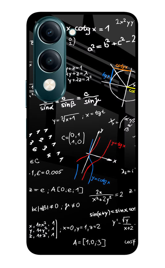 Mathematics Formula Vivo Y19s 5G Glass Case