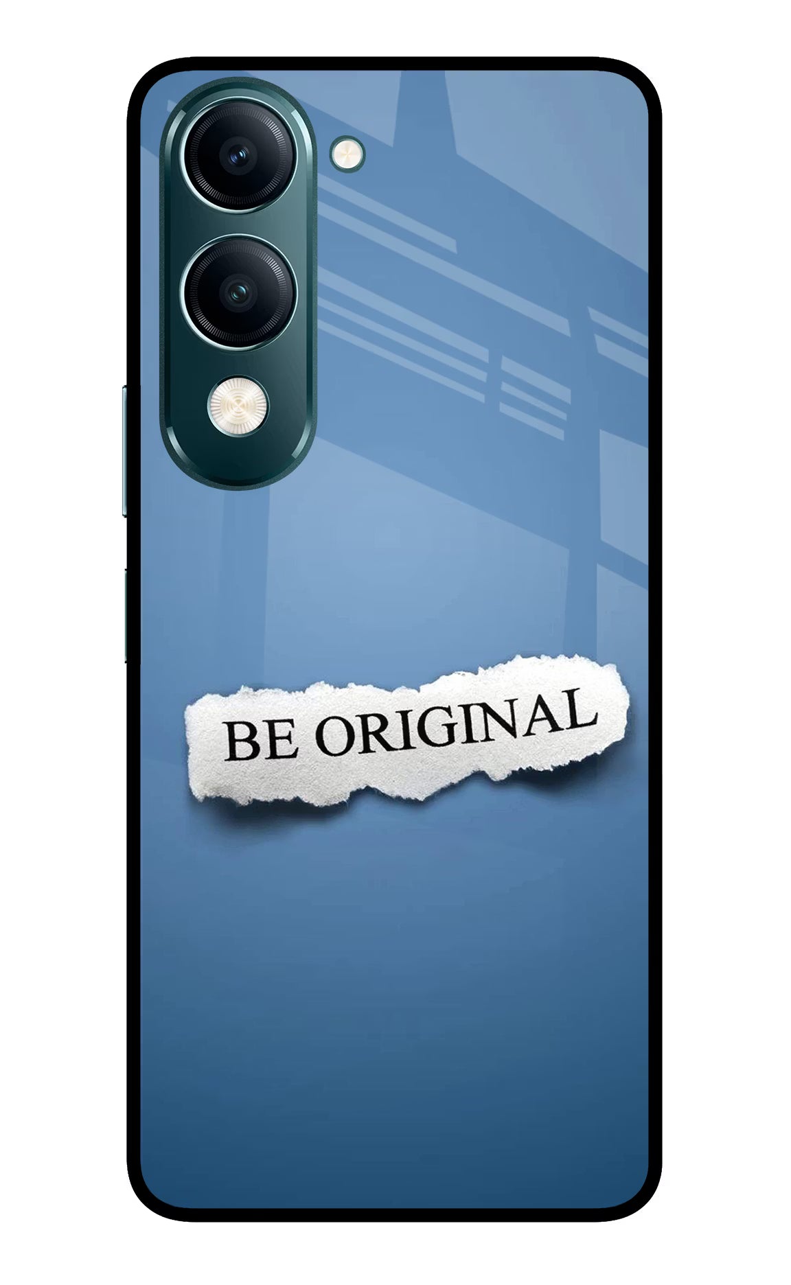 Be Original Vivo Y19s 5G Glass Case Back Cover by Casekaro