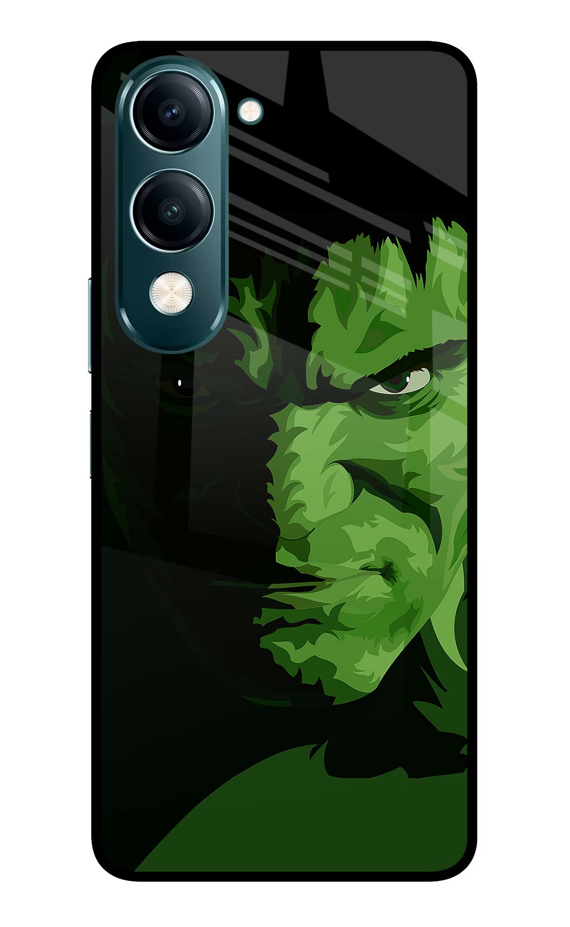 HULK Vivo Y19s 5G Glass Case Back Cover by Casekaro