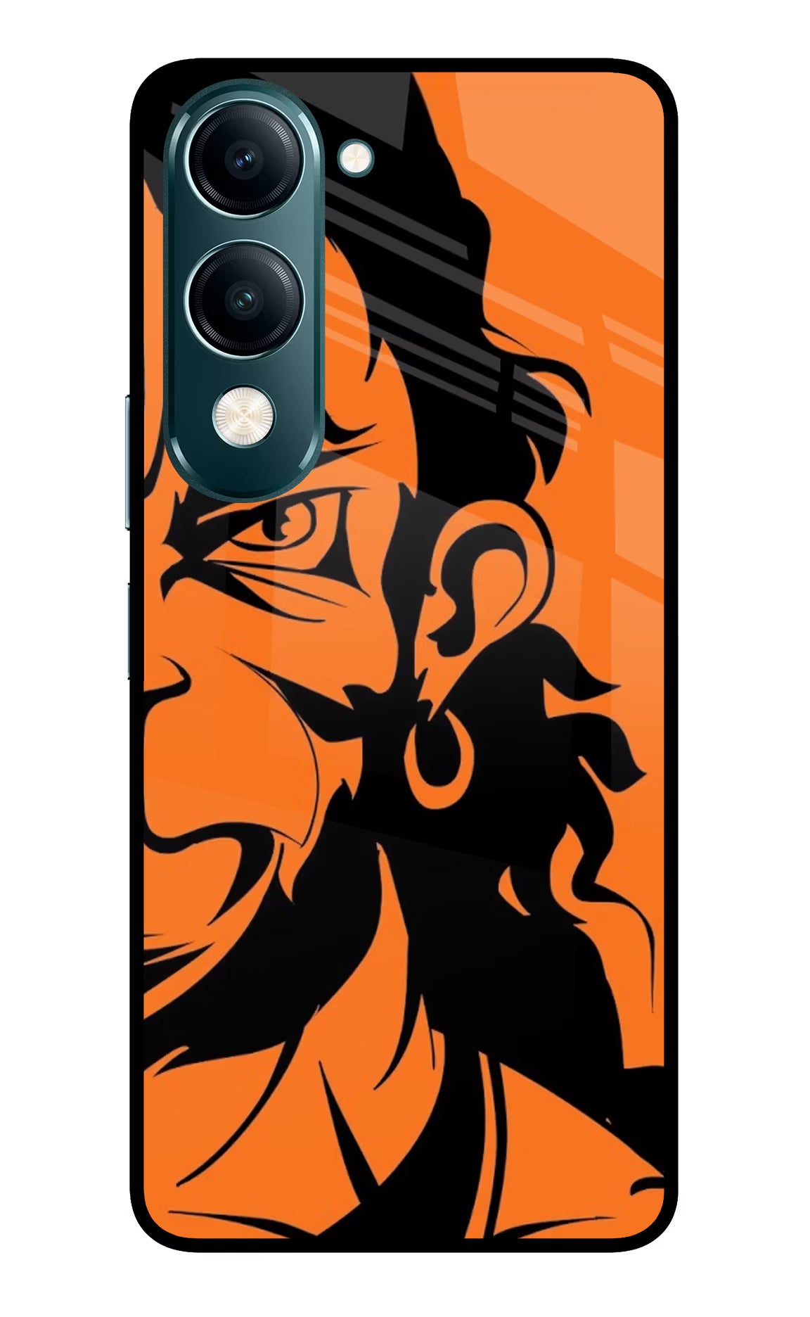 Hanuman Vivo Y19s 5G Glass Case Back Cover by Casekaro