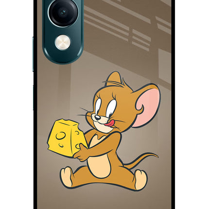 Jerry Vivo Y19s 5G Glass Case Back Cover by Casekaro