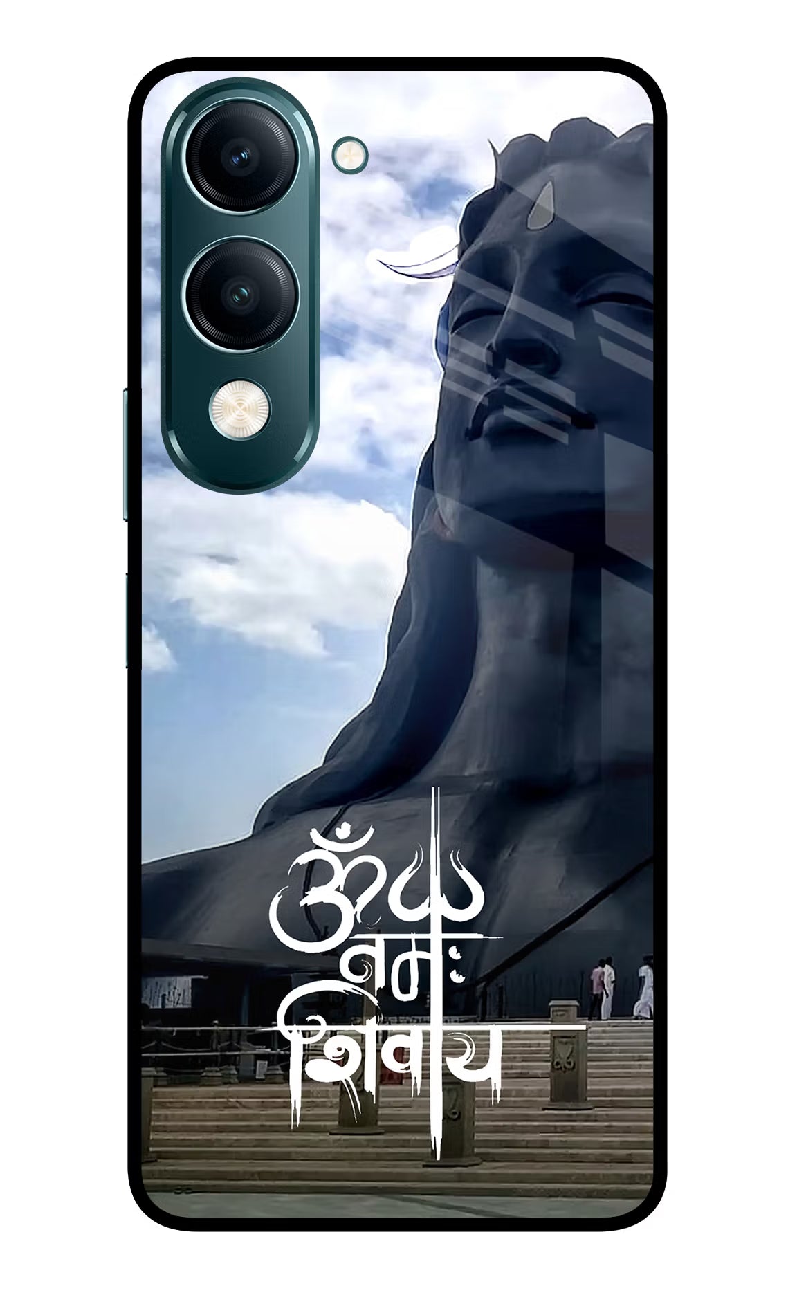Om Namah Shivay Vivo Y19s 5G Glass Case Back Cover by Casekaro