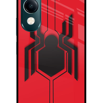 Spider Vivo Y19s 5G Glass Case Back Cover by Casekaro