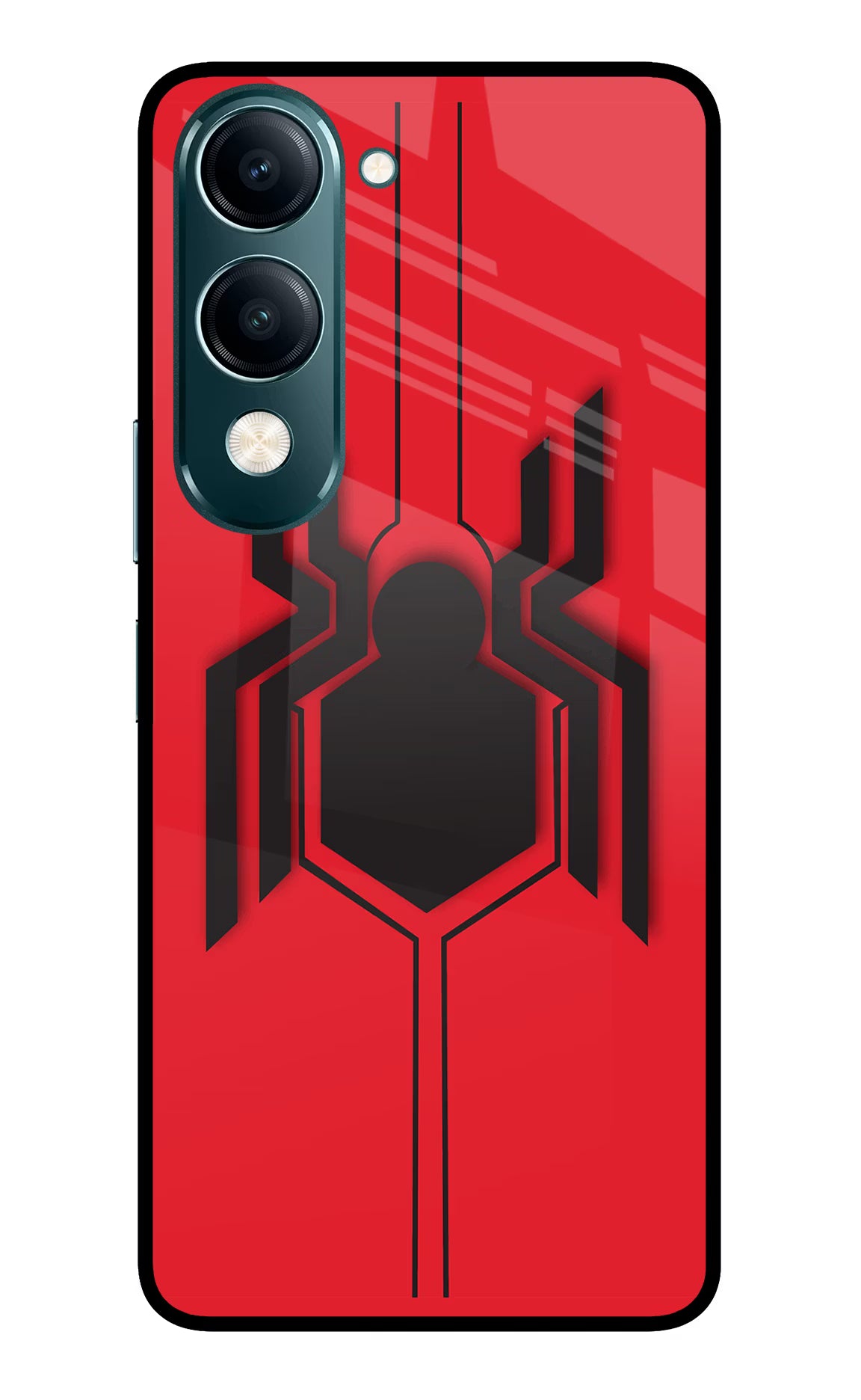 Spider Vivo Y19s 5G Glass Case Back Cover by Casekaro