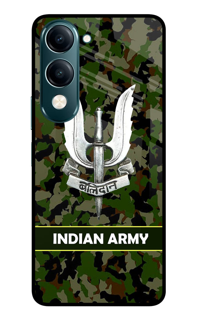 Balidan Indian Logo Vivo Y19s 5G Glass Case Back Cover by Casekaro