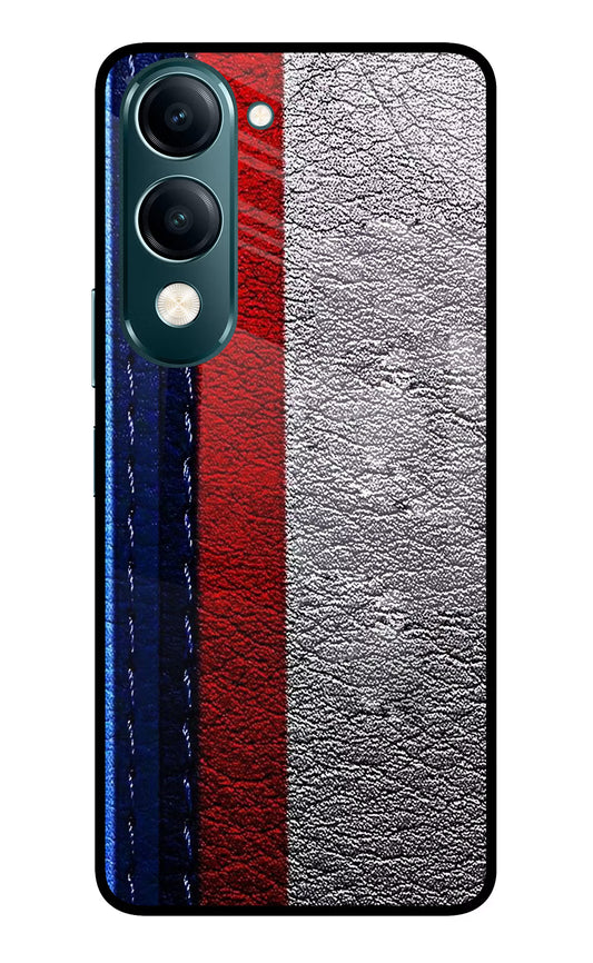 BMW Stripes Vivo Y19s 5G Glass Case