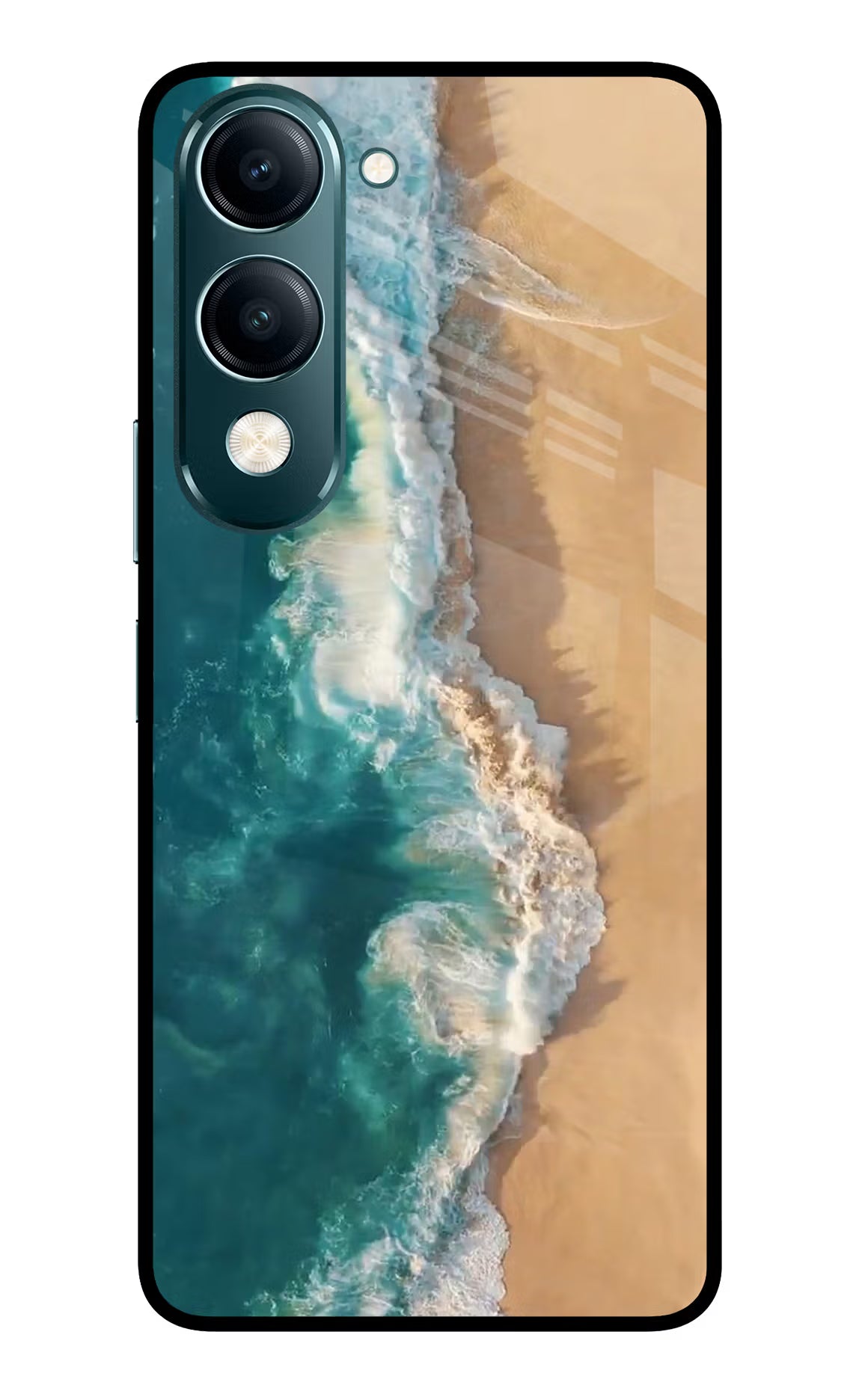 Ocean Beach Vivo Y19s 5G Glass Case