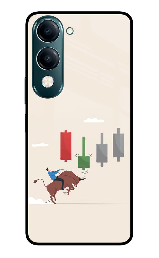Bull Trading Momentum Vivo Y19s 5G Glass Case