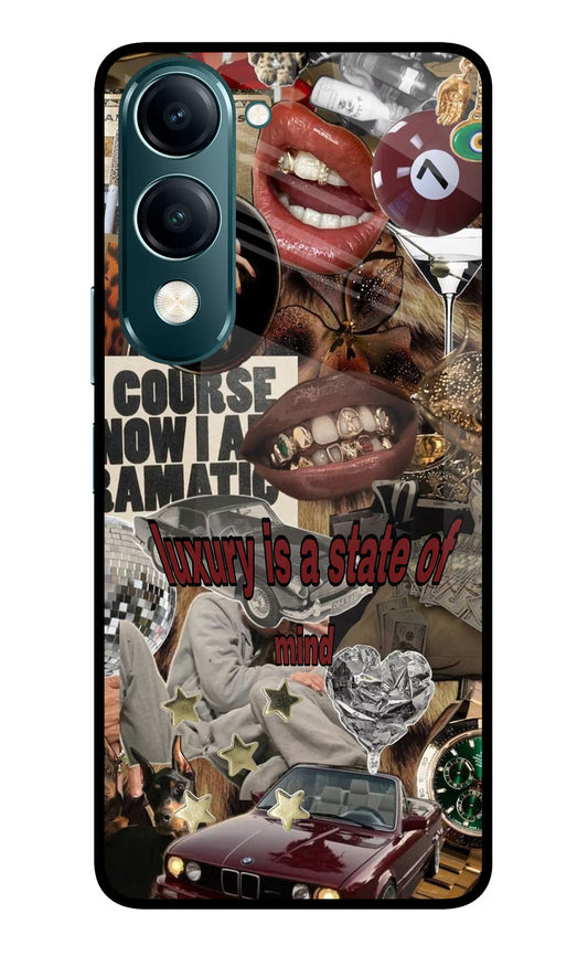 Luxury Vivo Y19s 5G Glass Case