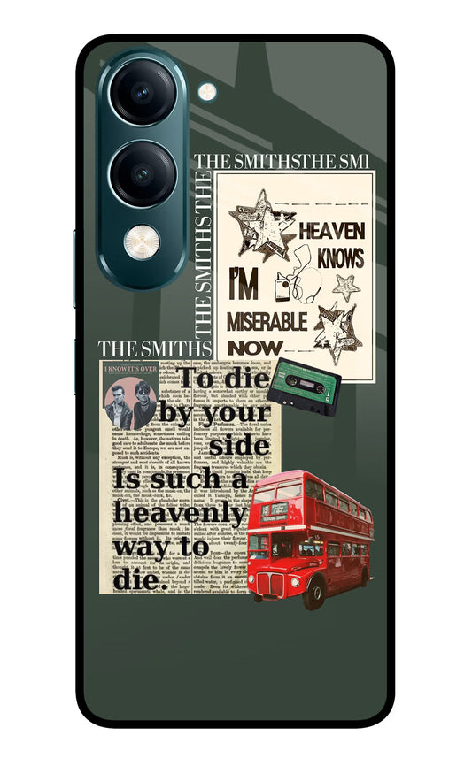 The Smiths Vivo Y19s 5G Glass Case