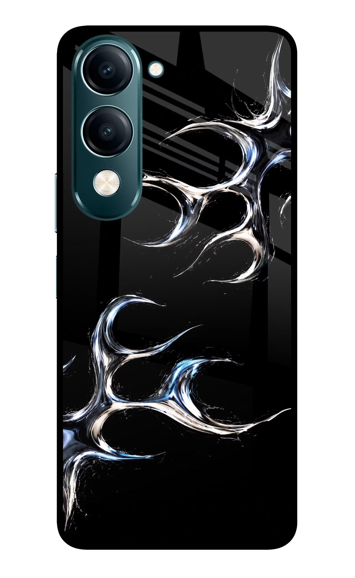 Chrome Tribal Vivo Y19s 5G Glass Case