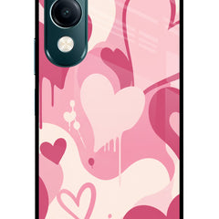 Hearty case Vivo Y19s 5G Glass Case