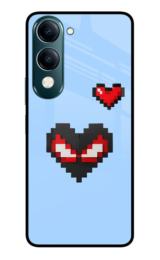 Peter Heart Vivo Y19s 5G Glass Case