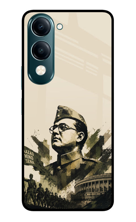 Netaji Rising Vivo Y19s 5G Glass Case