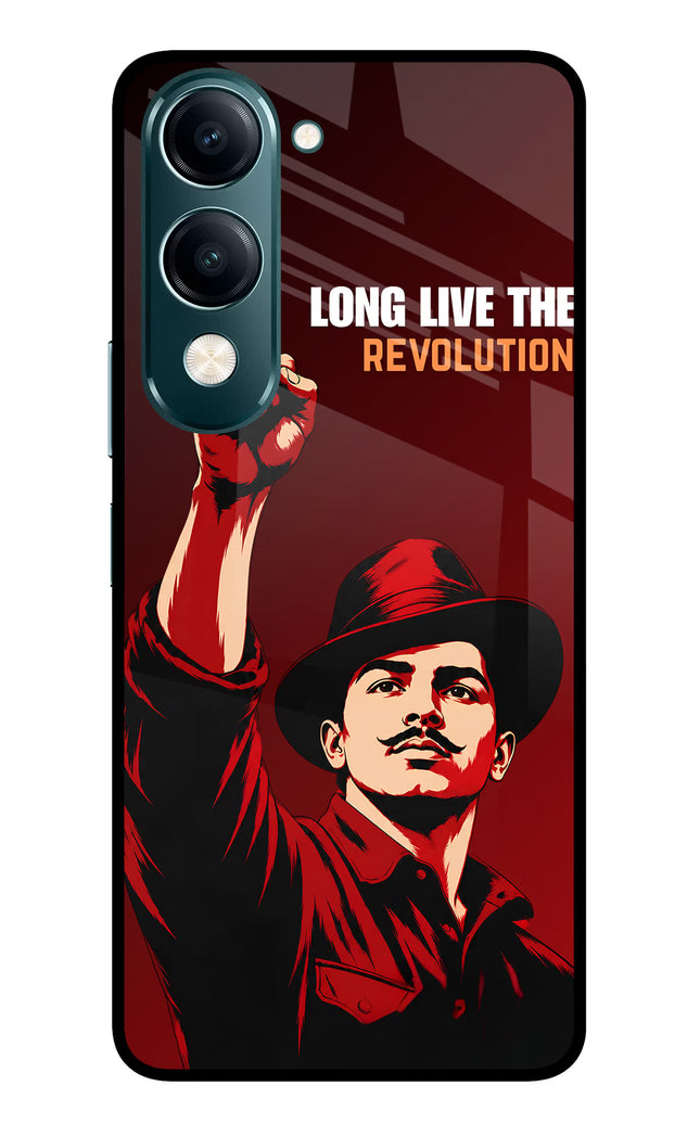 Bhagat Singh Revolution Vivo Y19s 5G Glass Case