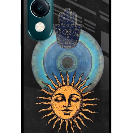 Divine Sun Vivo Y19s 5G Glass Case