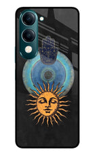Divine Sun Vivo Y19s 5G Glass Case