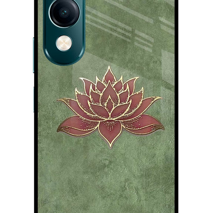 Lotus Grace Vivo Y19s 5G Glass Case
