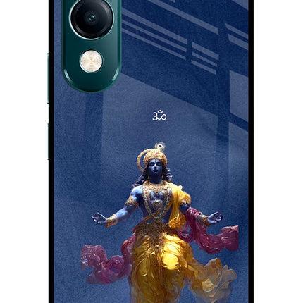 Cosmic Krishna Vivo Y19s 5G Glass Case
