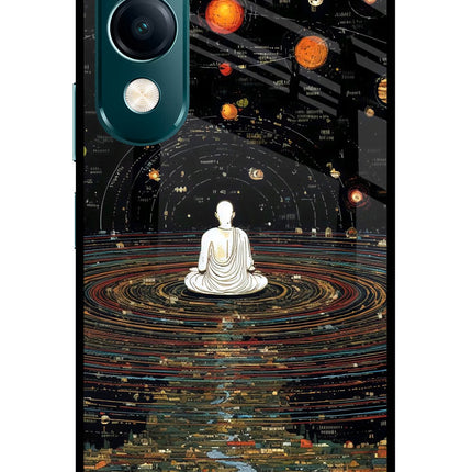 Space Monk Vivo Y19s 5G Glass Case
