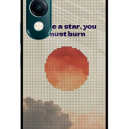 Pixel Sun Vivo Y19s 5G Glass Case