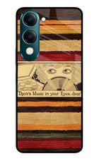Vinyl Stripes Vivo Y19s 5G Glass Case