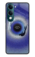 Dark Koi Vivo Y19s 5G Glass Case