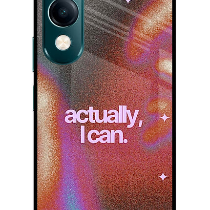 Pink Aura Vivo Y19s 5G Glass Case