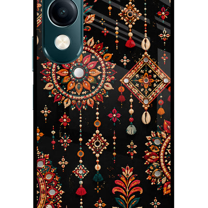 Boho Noir Vivo Y19s 5G Glass Case