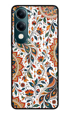 White Mayura Vivo Y19s 5G Glass Case