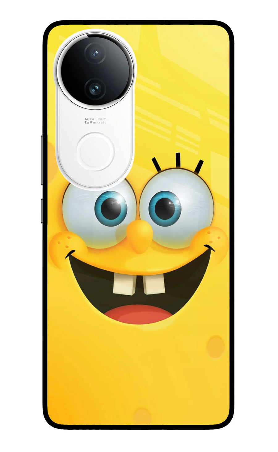 Sponge 1 Vivo T4R 5G Back Cover, Glass case
