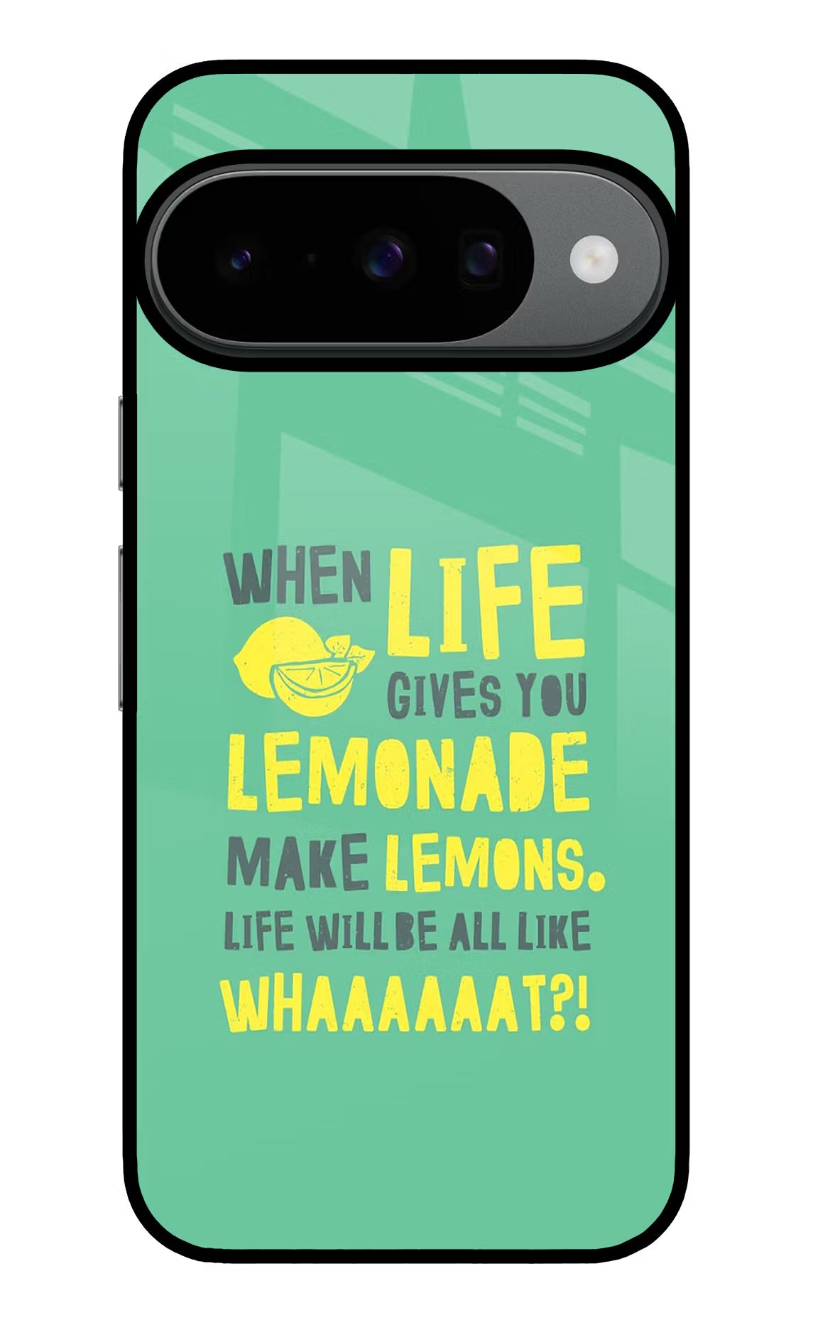 Quote Google Pixel 10 Glass Case Back Cover by Casekaro